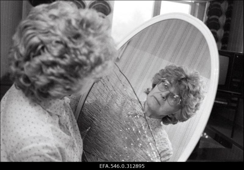 Ajalehe "Rahva Hääl" toimetaja Valve Raudnask.