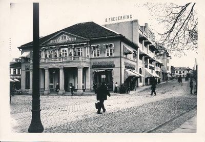 Tartu linnavaade. Hotell London. 20. sajandi algus.  duplicate photo