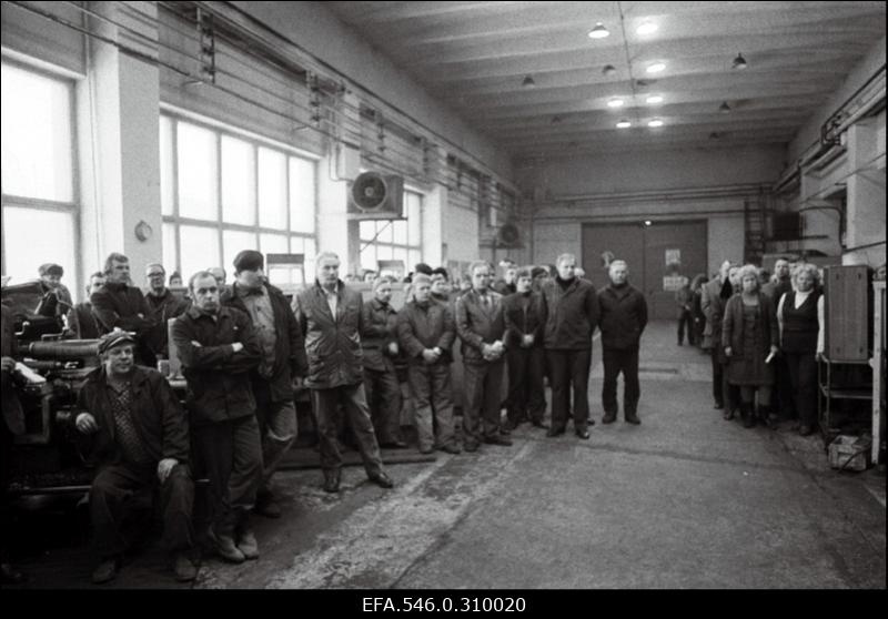 Juri Andropovi mälestusmiiting.