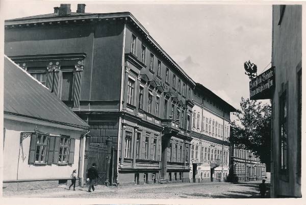 Tartu linnavaade. Lai tn. 20. sajandi algus.
