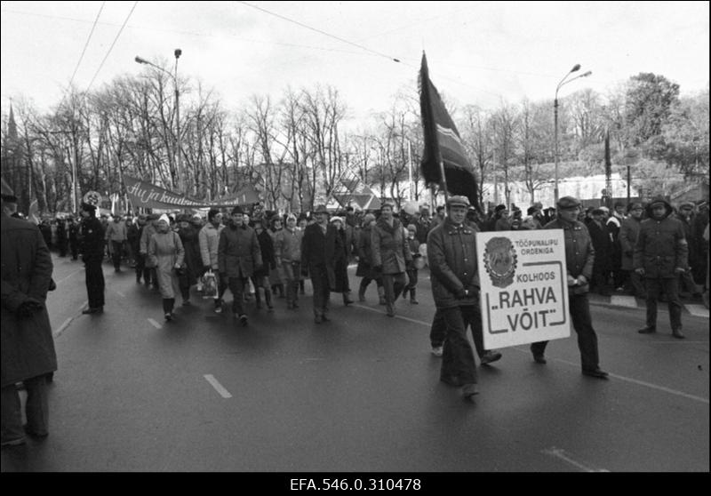 Oktoobripühade paraad.