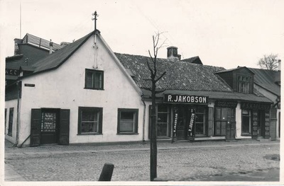 Tartu linnavaade. Uueturu tn Aleksandri tn poolne osa. 1939.a.  duplicate photo