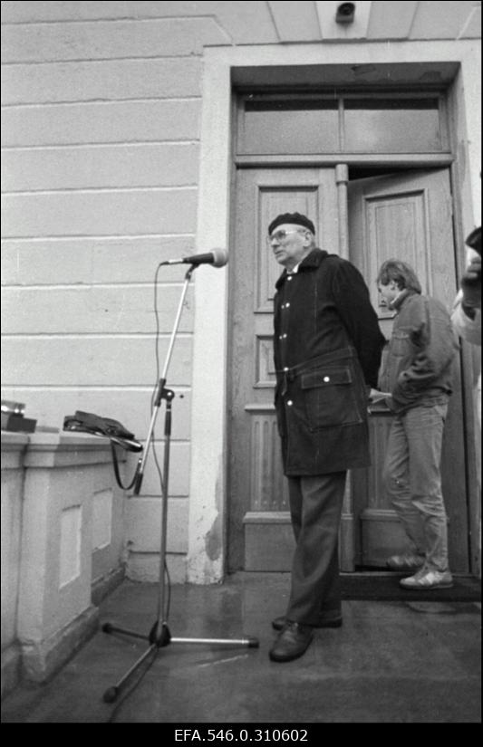 Lipu mahavõtmine Toompealt.