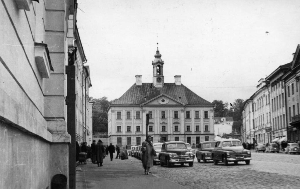 Tartu Raekoja plats, 1956.