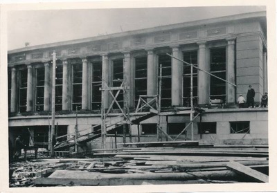 Tartu turuhoone ehitustööd, 1936-1937.  duplicate photo