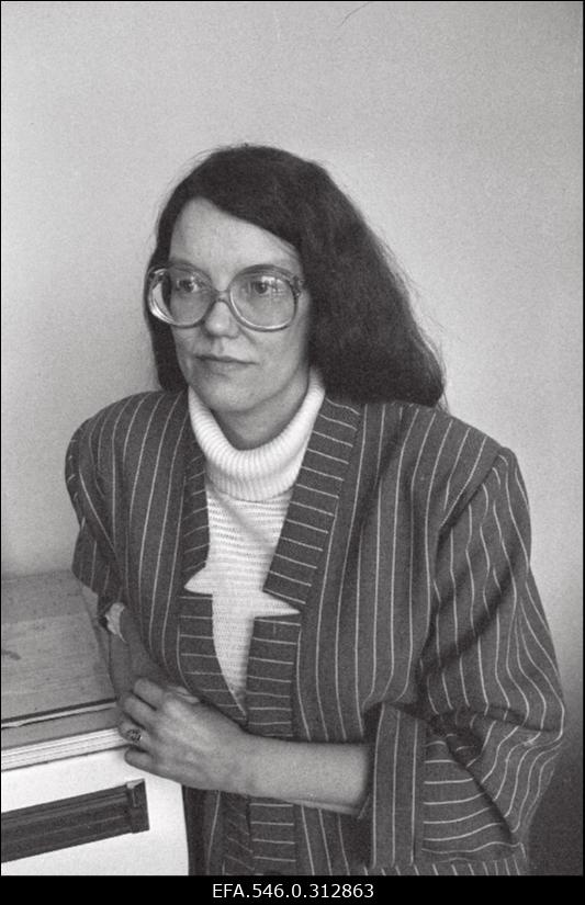 Ajalehe "Rahva Hääl" toimetuse töötaja.