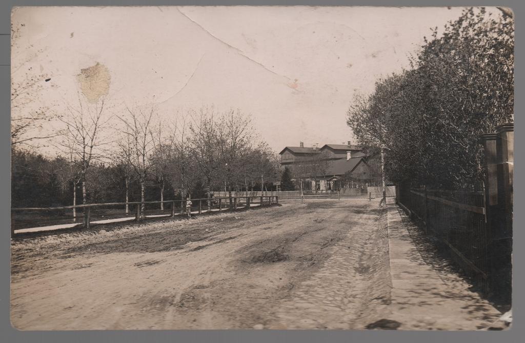 Kuressaare, Allee tänav, taamal Michelseni pansion