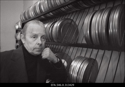 Evald Vaher, filmistuudio "Tallinnfilm" operaator-režissöör.  similar photo