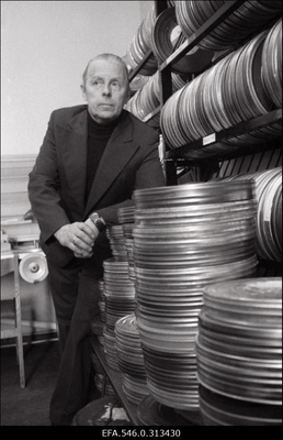 Evald Vaher, filmistuudio "Tallinnfilm" operaator-režissöör.  similar photo