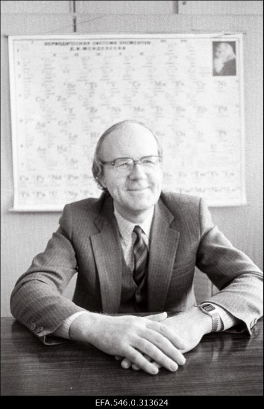 Mihkel Veiderma, keemik, tehnikateaduste doktor, professor.