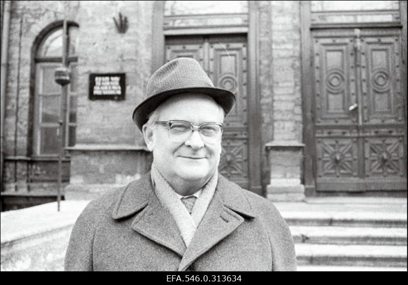 Karl Rebane, füüsika-, matemaatikadoktor, akadeemik.