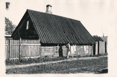 Tartu linnavaade. Maja äärelinnas. 1962.a.  duplicate photo