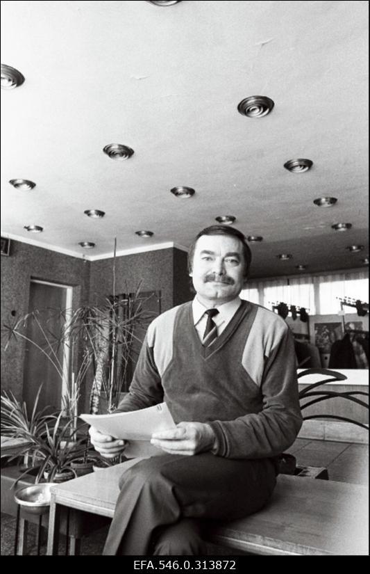 Raadioajakirjanik Peeter Hein.