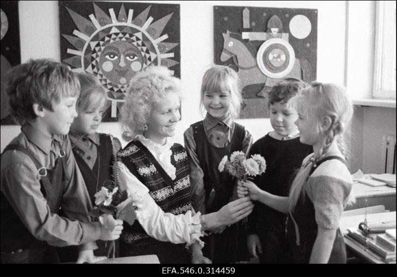 Õpetajate päev Tallinna 46. Keskkoolis.