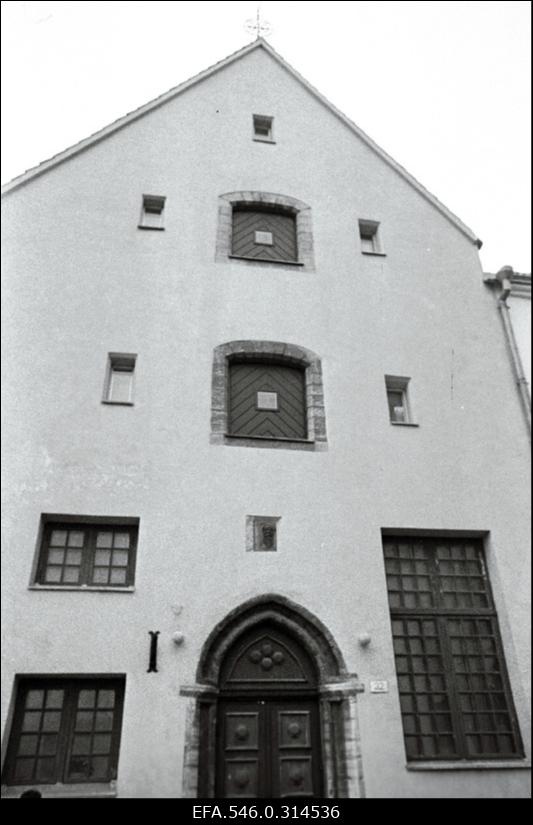 Vaade Tallinna vanalinna majadele.