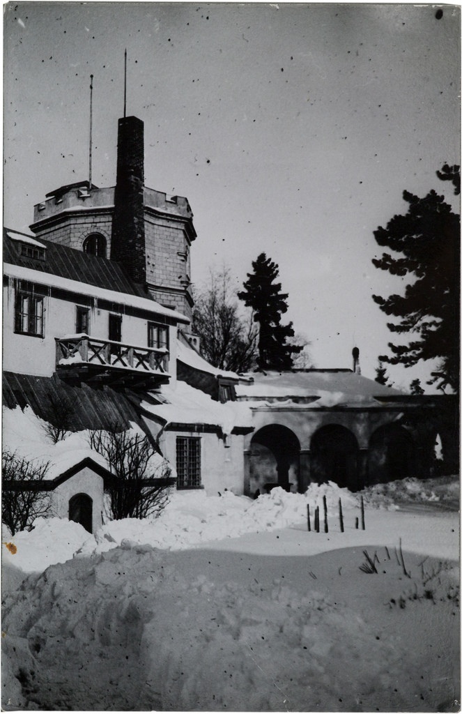 Akseli Gallen-Kallela's atelier and its tower from southwest