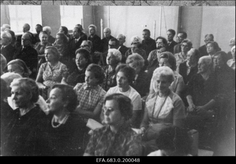 Võru Õpetajate Seminari kokkutulek.