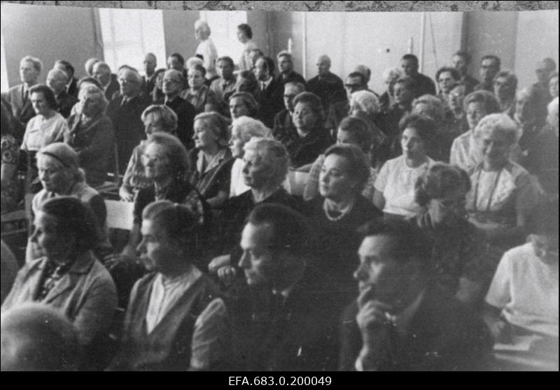 Võru Õpetajate Seminari kokkutulek.