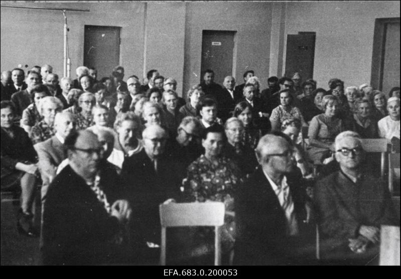 Võru Õpetajate Seminari kokkutulek.