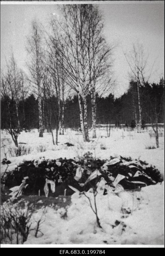 Loodusteadlase ja kirjamehe Gustav Vilbaste haud Kuusalu kalmistul.