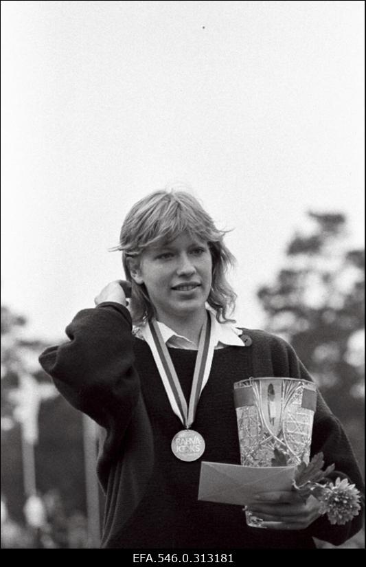 Ajalehe "Rahva Hääl" Rahvajooks Tallinn'89.