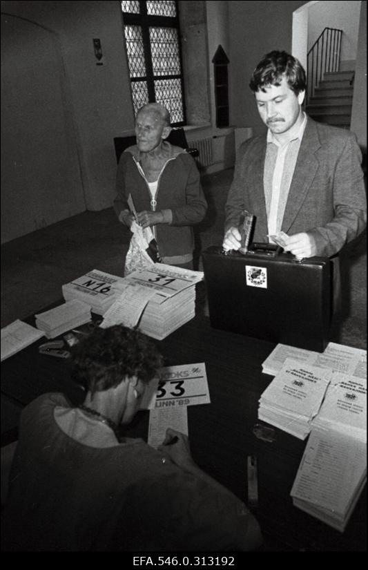 Ajalehe "Rahva Hääl" Rahvajooks Tallinn'89.