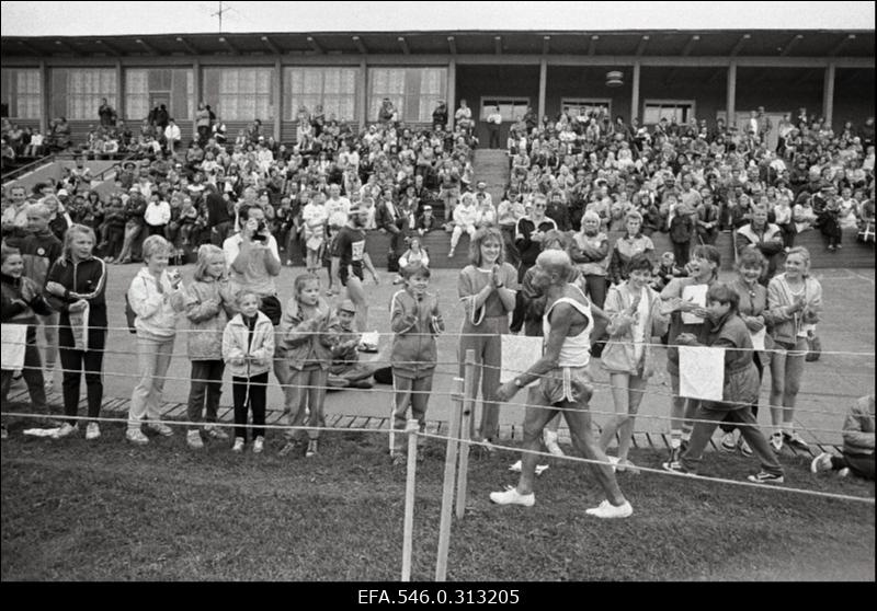 Ajalehe "Rahva Hääl" Rahvajooks Tallinn'89.