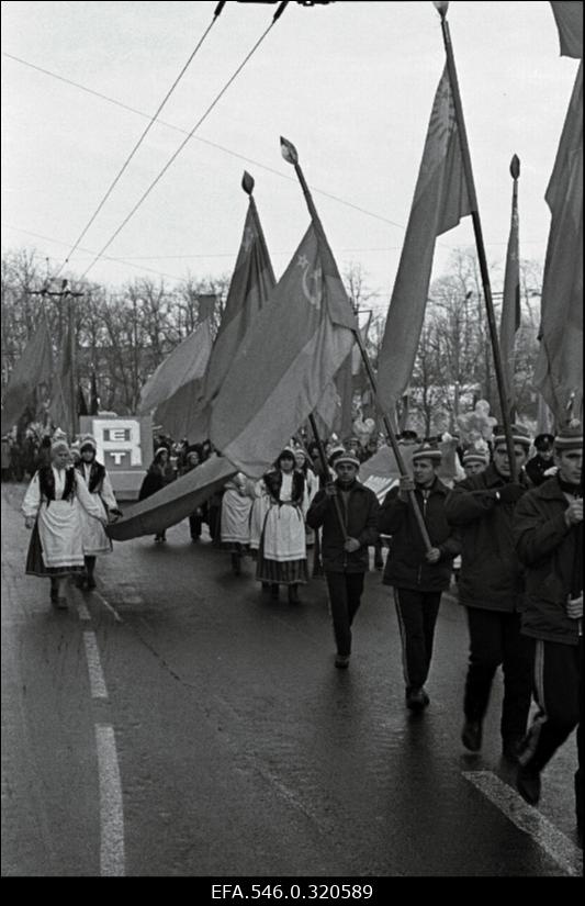 Oktoobridemonstratsioon.