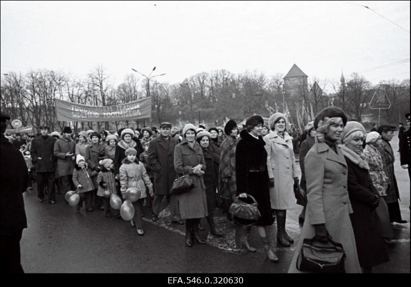 Oktoobridemonstratsioon.