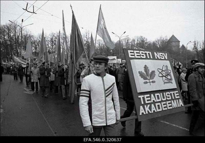 Oktoobridemonstratsioon.