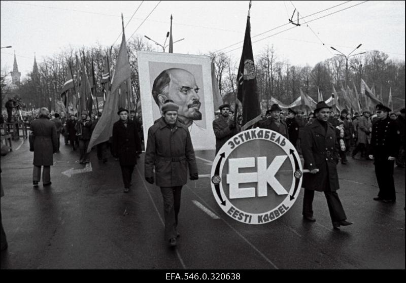 Oktoobridemonstratsioon.