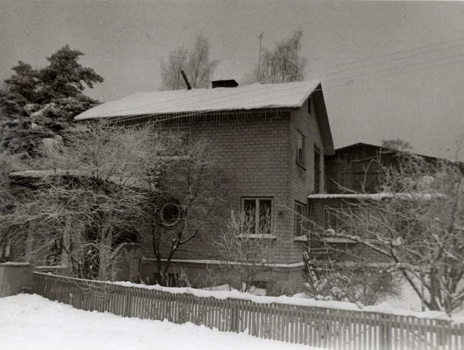 E. Lehtmetsa elamu Tallinnas, Tanuma 80. Arhitekt Peeter Tarvas