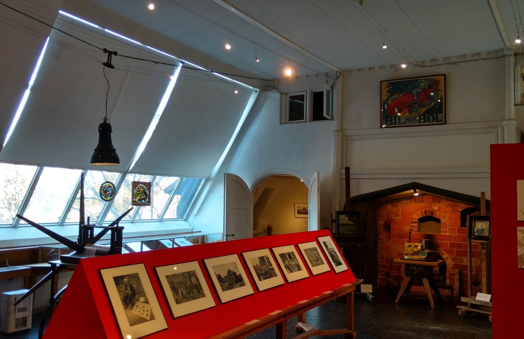 Atelier shortly after the death of Akseli Gallen-Kallela rephoto