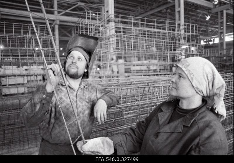 Palivere Ehitusmaterjalide Tehases.