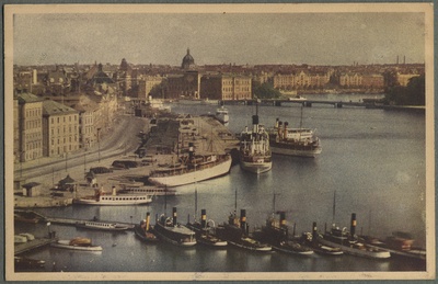 Postkaart: Helsingi sadam  duplicate photo