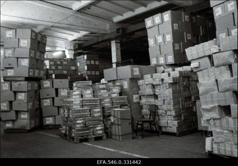 Turg Tallinna I toidukaubastu kauplus. Ladu.