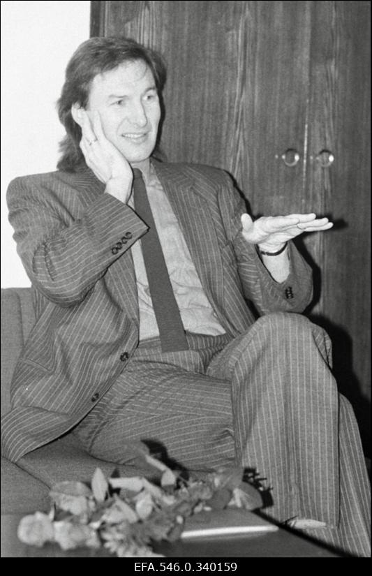 Eesti Filharmoonia Kammerkoori dirigent Tõnu Kaljuste.