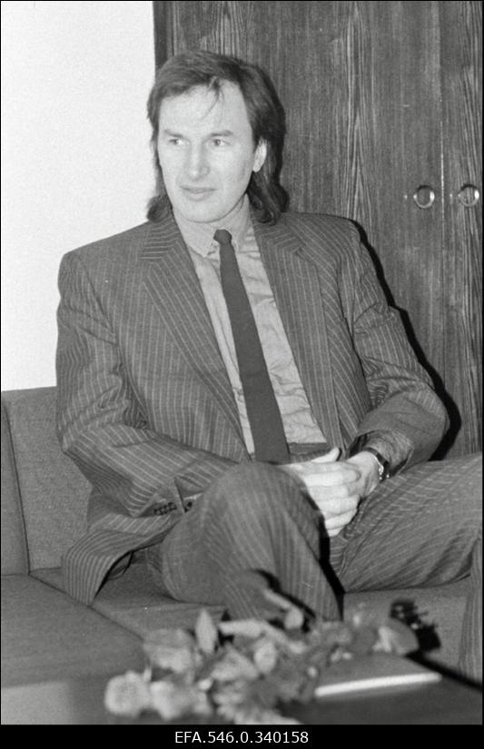 Eesti Filharmoonia Kammerkoori dirigent Tõnu Kaljuste.