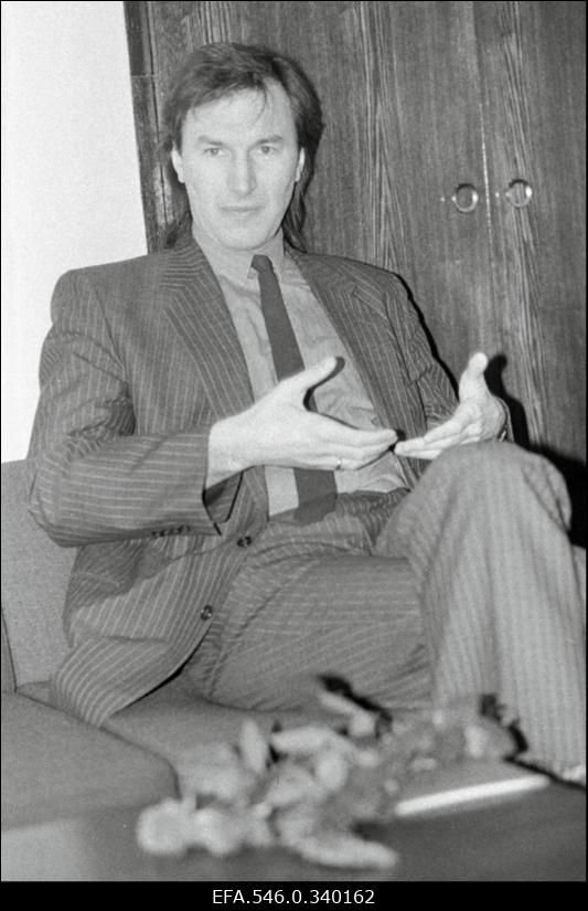 Eesti Filharmoonia Kammerkoori dirigent Tõnu Kaljuste.