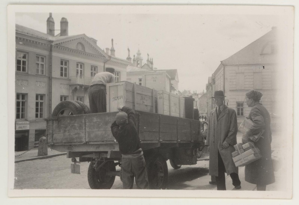 TKM varade evakueerimine Tartu Ülikoolist 1944.a. kevadel