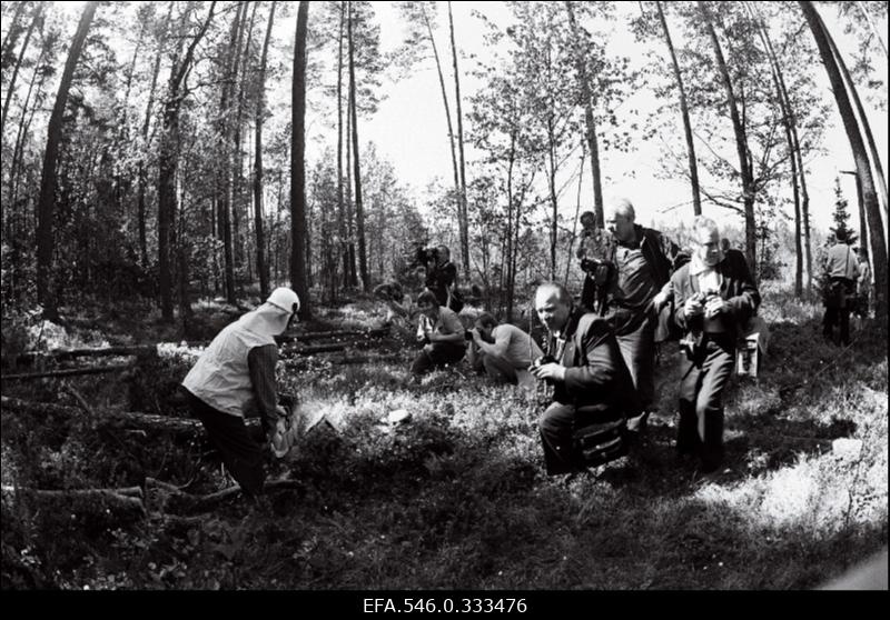 Kullamaa mesila. Pressipäev Kullamaal.