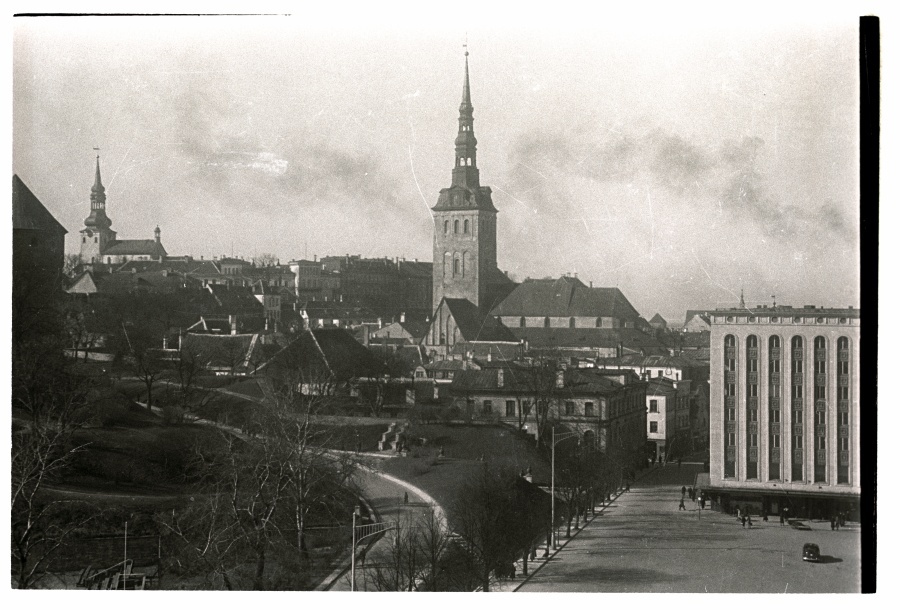 Vaade Niguliste kiriku suunas