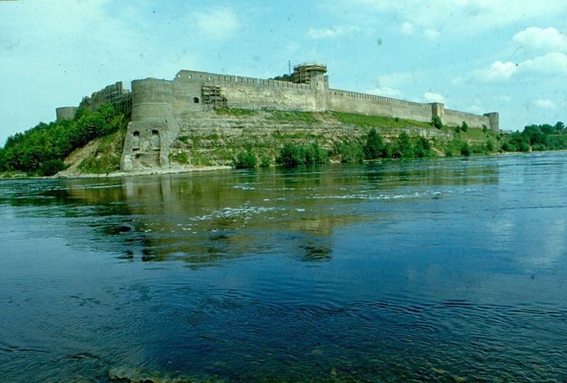 Jaani city fortress. Ida-viru county Narva city