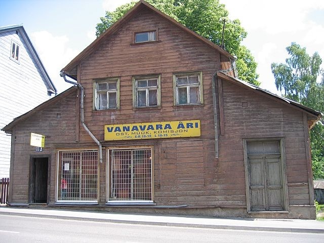 Wooden house in Tartu Narva mnt. 113, 19th century. I p.