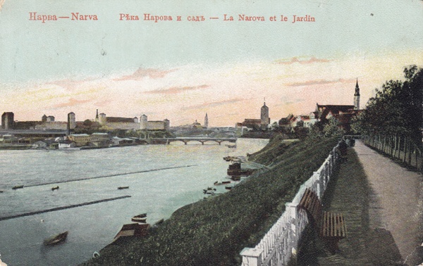 Narva. Puiestee bastionidel