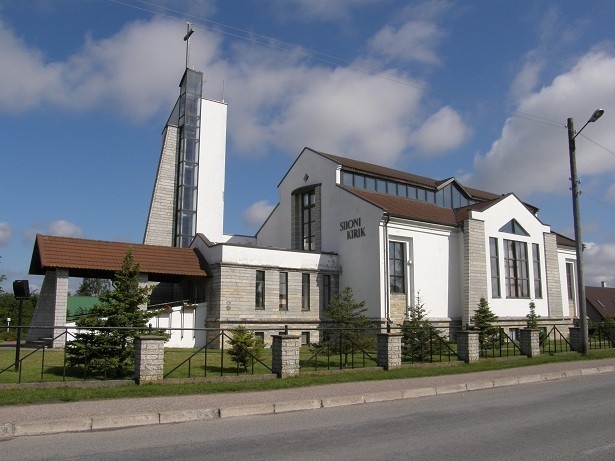 Sioni church Saare county Kuressaare city Tallinn mnt 45