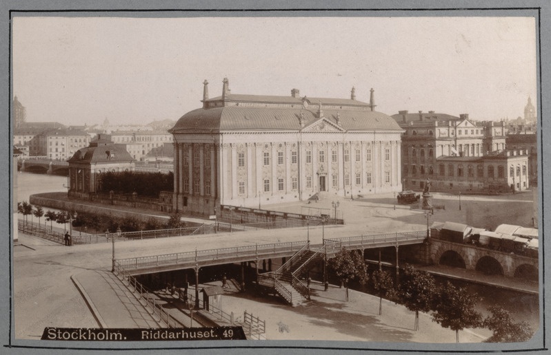 Stockholm. Rüütelkonna hoone.