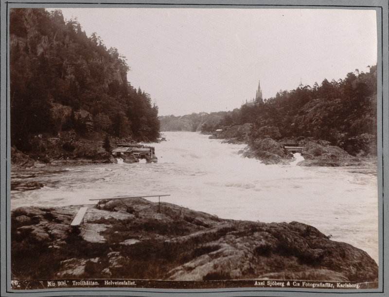 Trollhättan, Põrgukosk.