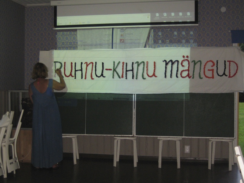 Ruhnu-Kihnu mängude reklaamplagu valmistamine