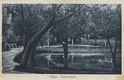 Park of Valga city  duplicate photo